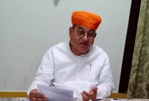  आपदा प्रबंधन एवं सहायता विभाग मंत्री श्री गोविंद राम मेघवाल