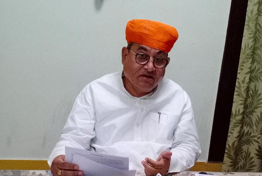 आपदा प्रबंधन एवं सहायता विभाग मंत्री श्री गोविंद राम मेघवाल