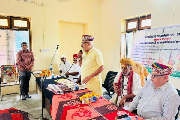 किसानों के लिए सहकारी समितियां वरदान साबित : विधायक हमीर सिंह भायल